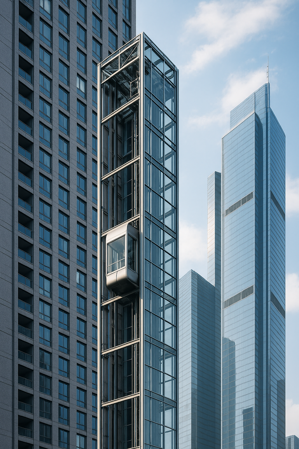 En este momento estás viendo Ascensores para edificios de gran altura: Desafíos y soluciones