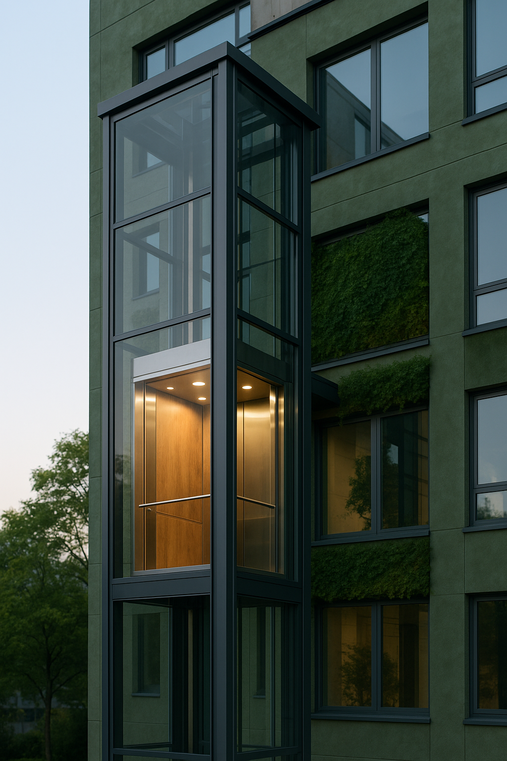 En este momento estás viendo Ascensores para edificios sostenibles: Tecnología verde en altura