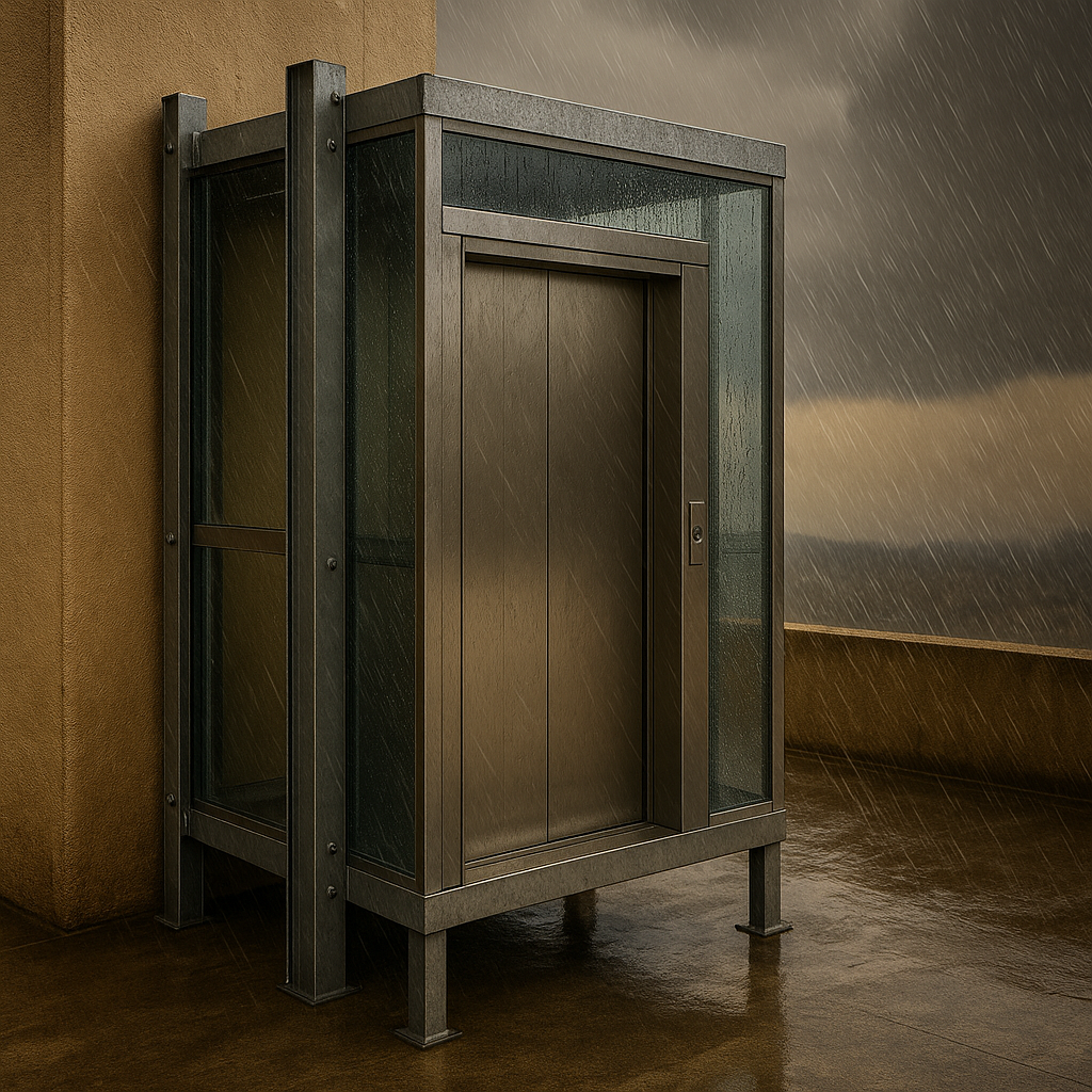 En este momento estás viendo Elevadores para exteriores en climas extremos: materiales y soluciones