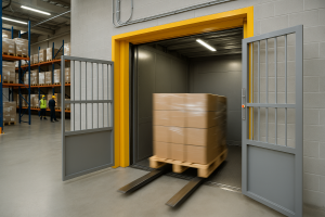 Lee más sobre el artículo Así impacta un elevador montacargas en la productividad de tu almacén