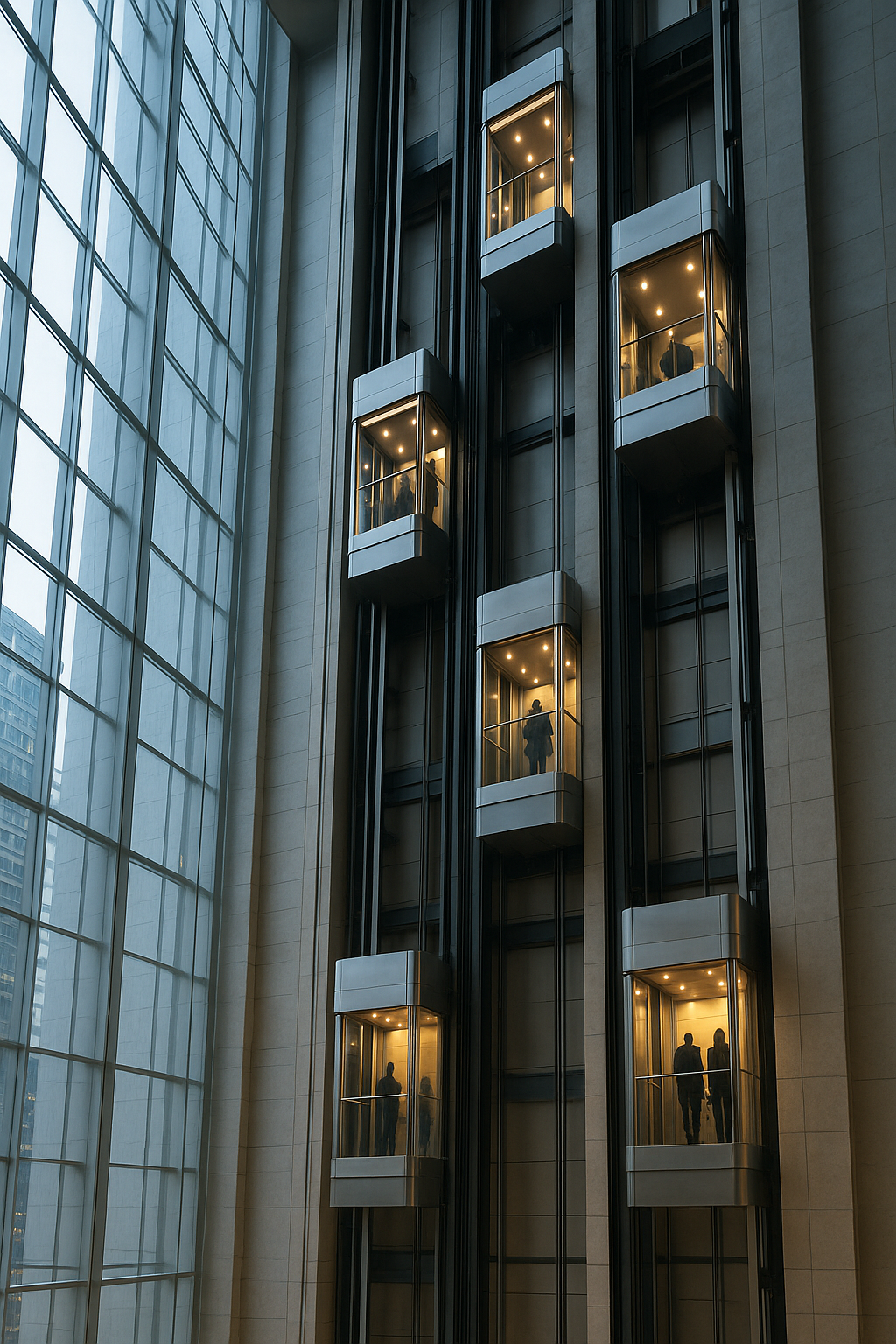 En este momento estás viendo ¿Cuántos elevadores necesita un edificio alto? Esto dicen los expertos