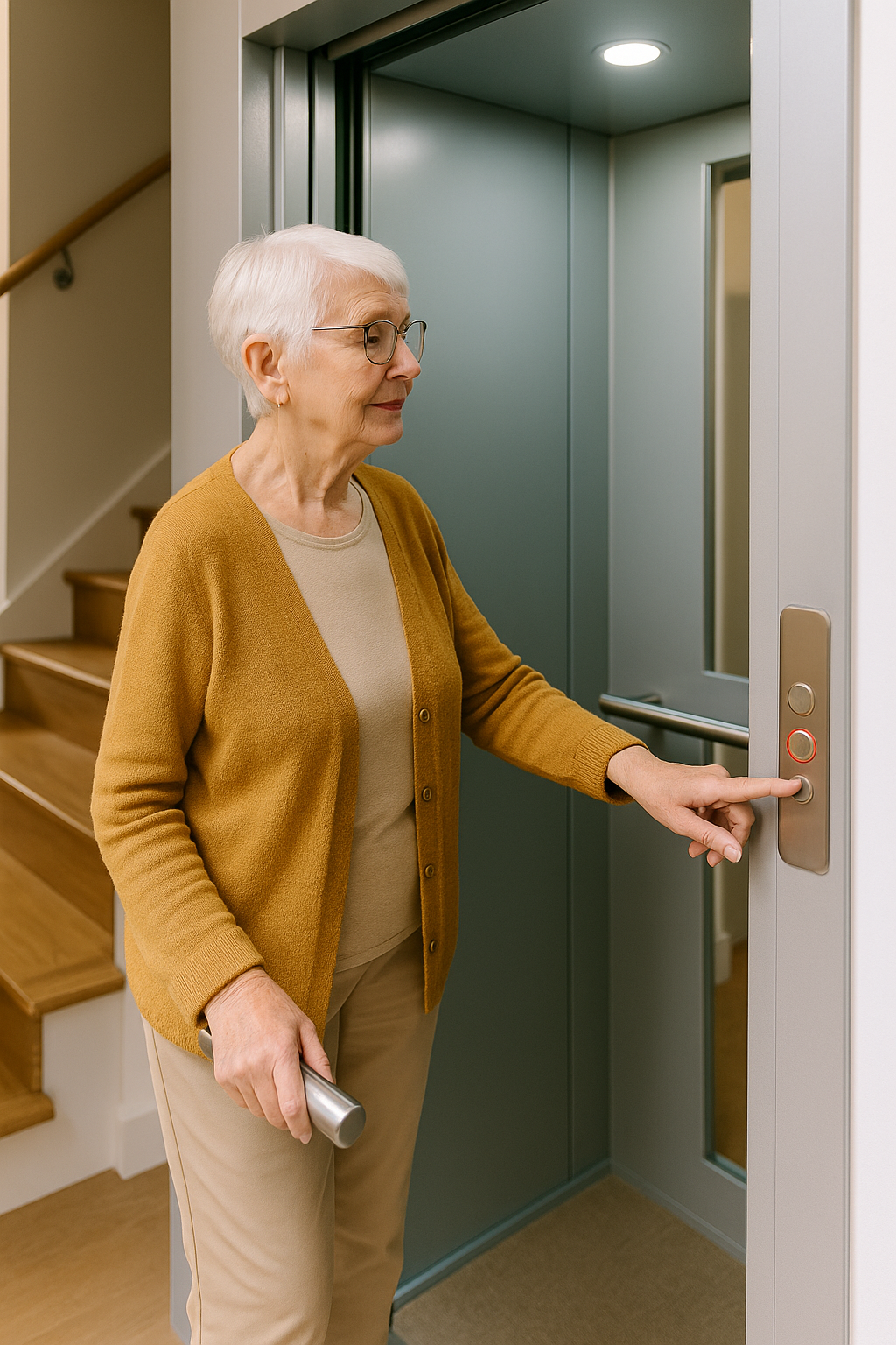 En este momento estás viendo Subir sin esfuerzo: beneficios de instalar un elevador en casas de adultos mayores