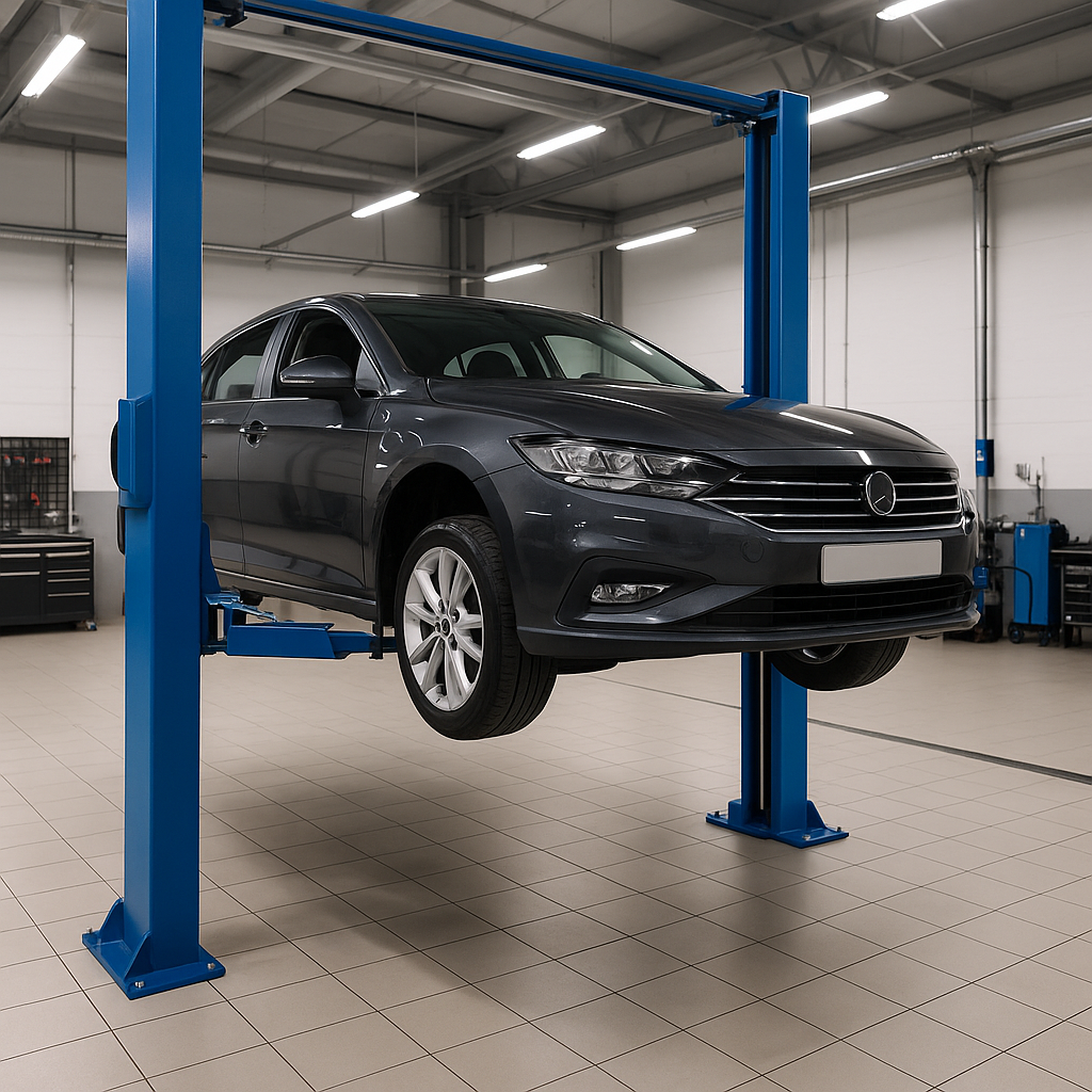En este momento estás viendo Optimiza tu taller con un elevador de autos de doble columna: guía rápida