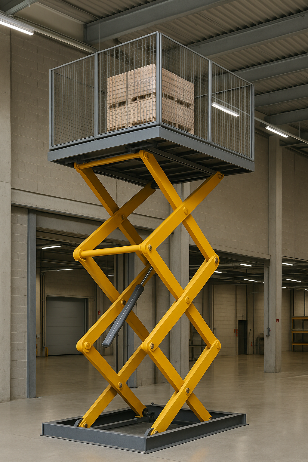 Lee más sobre el artículo Elevadores montacargas hidráulicos: potencia silenciosa para entornos industriales