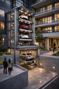 Lee más sobre el artículo Lo que debes saber sobre la instalación de un elevador de autos en edificios residenciales