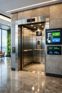 Lee más sobre el artículo Tendencias ecológicas en elevadores: tecnologías que reducen consumo energético