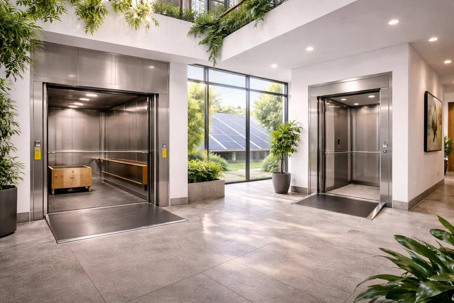 Lee más sobre el artículo Tecnologías verdes aplicadas a elevadores montacargas y residenciales que protegen el medio ambiente