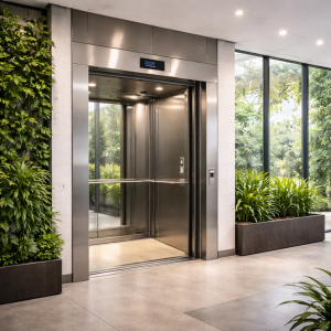 Lee más sobre el artículo Innovación en elevadores verdes: tecnologías que reducen consumo eléctrico en edificios