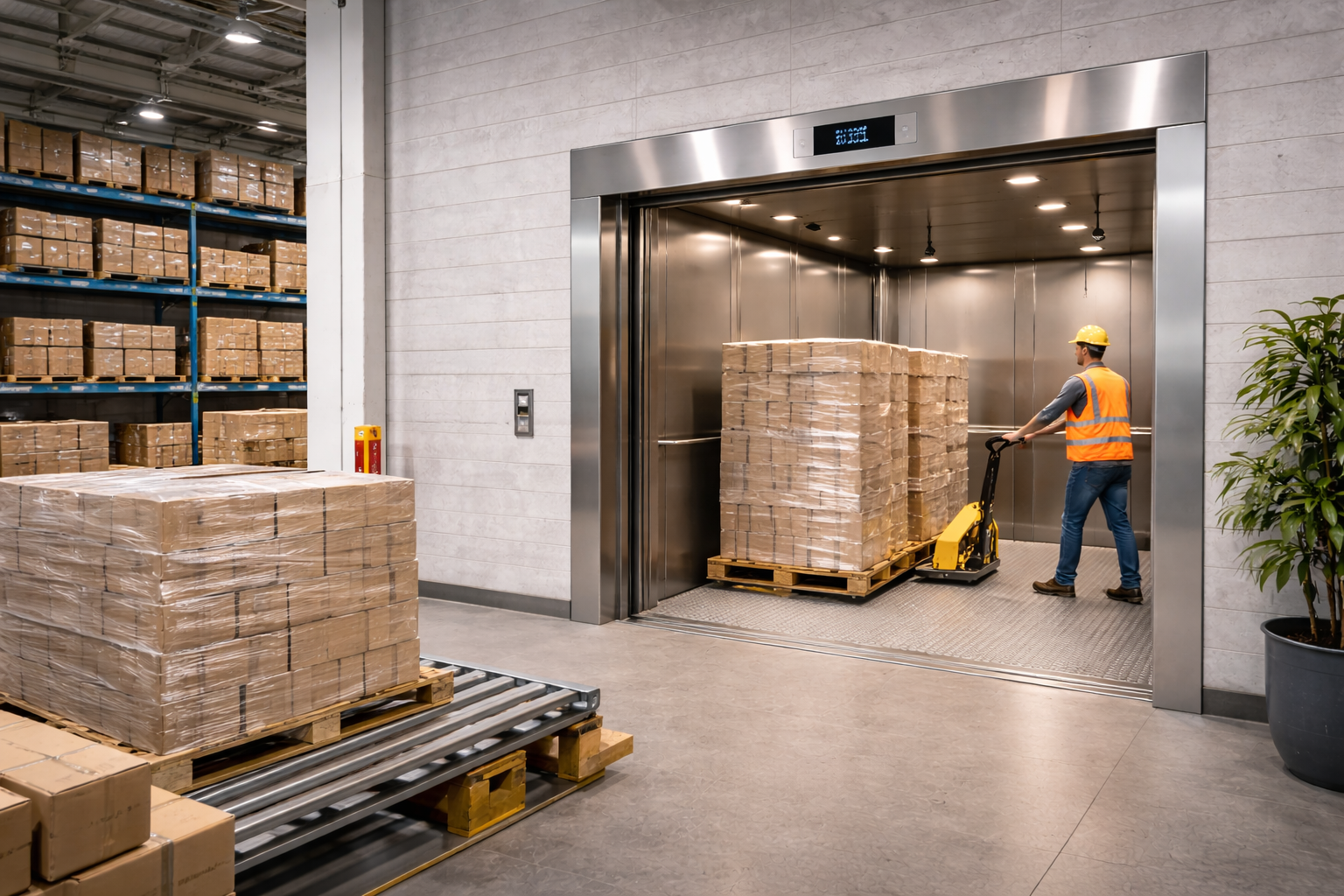 En este momento estás viendo Tipos de elevadores montacargas y cómo elegirlos según el flujo de carga