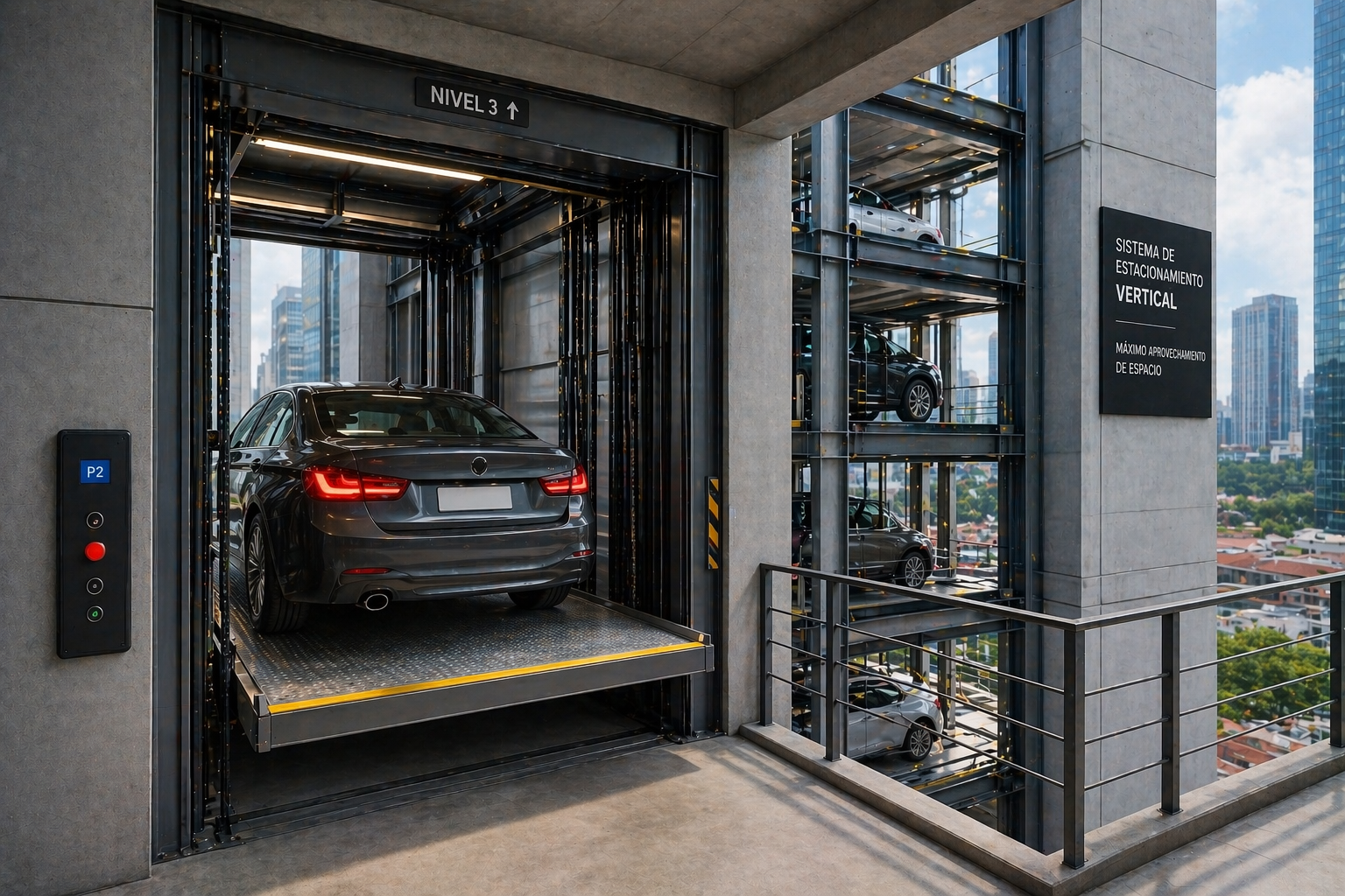 Lee más sobre el artículo Cuándo instalar elevadores para autos en proyectos verticales en México