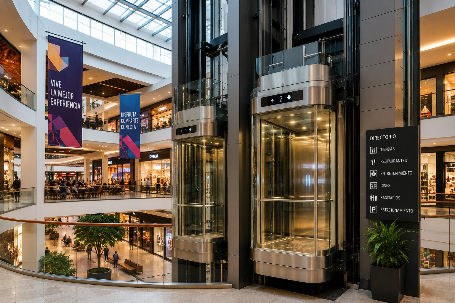 Lee más sobre el artículo Cómo elegir elevadores en México para plazas comerciales