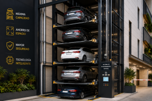 Lee más sobre el artículo Cuál es el mejor sistema de estacionamiento vertical en México