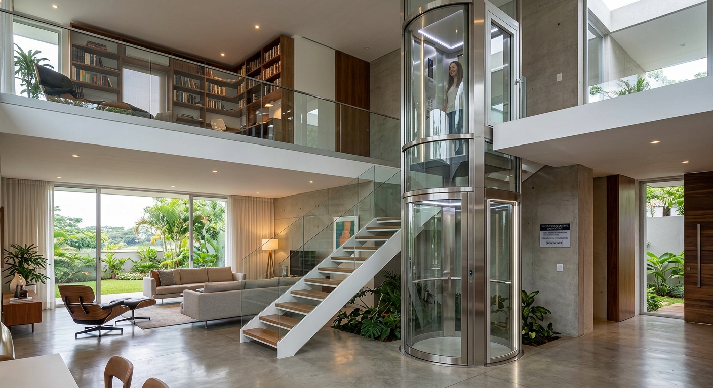 Lee más sobre el artículo Elevadores para casa en México: cuál conviene para 2 o 3 niveles